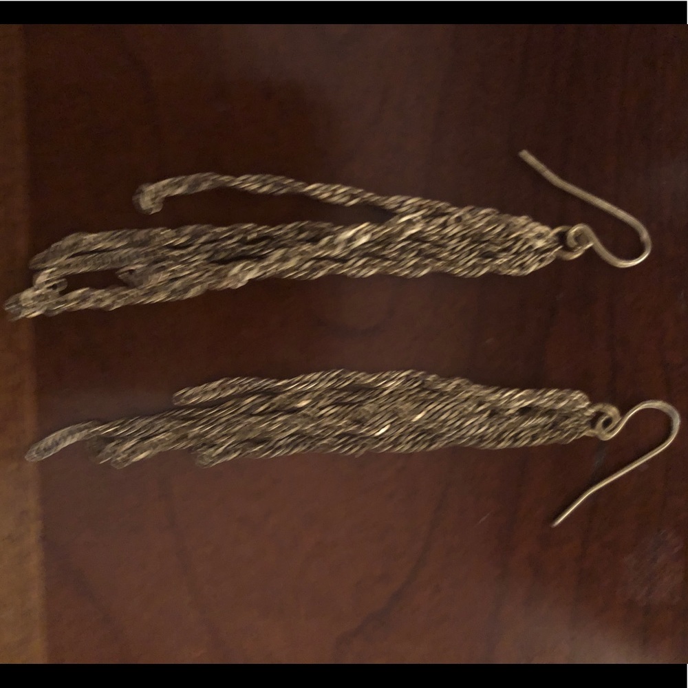 Set of two chain earrings !